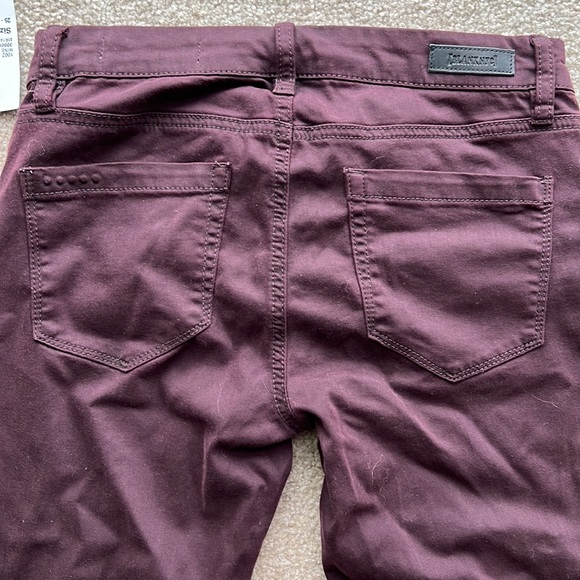 NTW Maroon Blank NYC pants size 25 - Picture 6 of 7